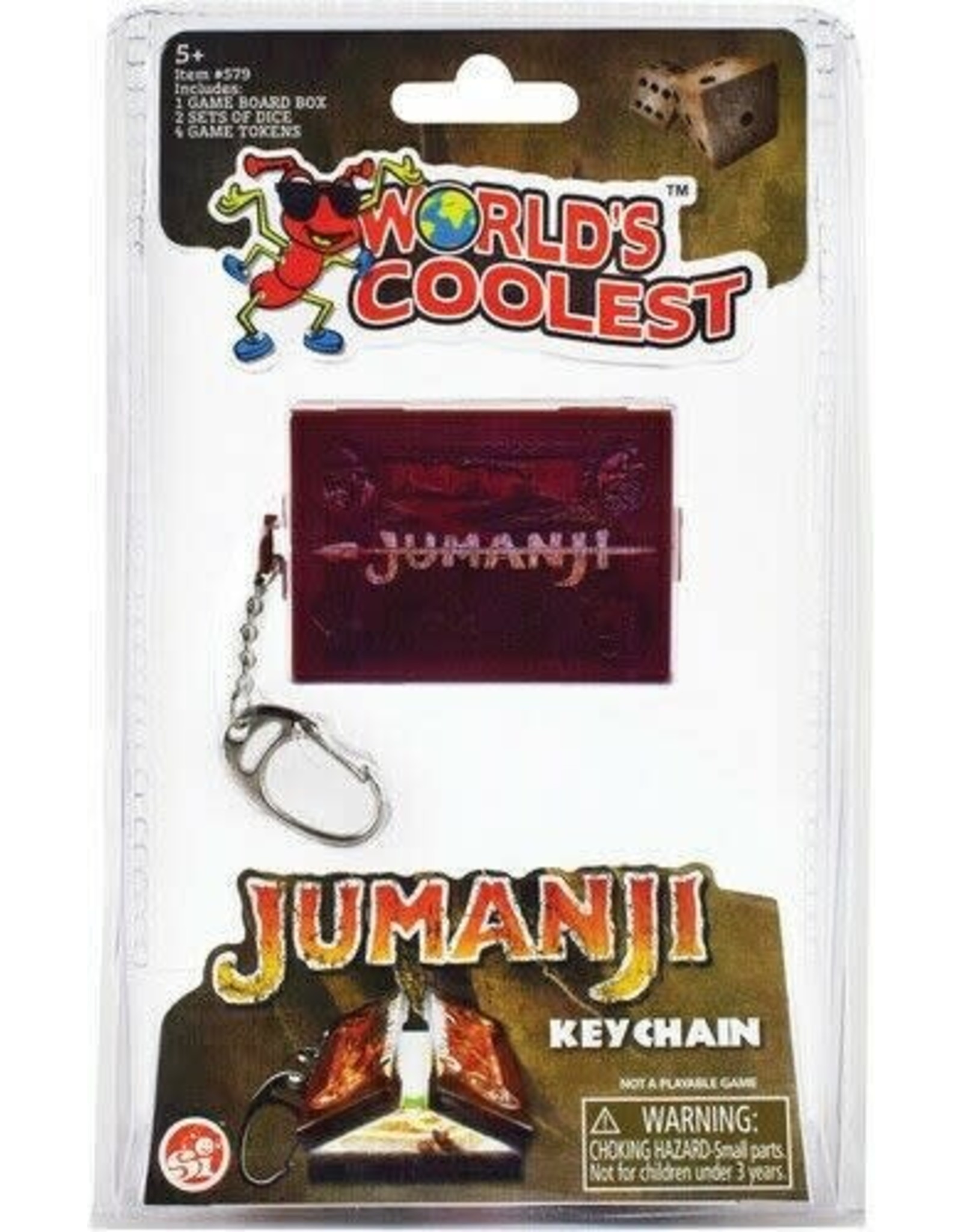 Jumanji Game Keychain