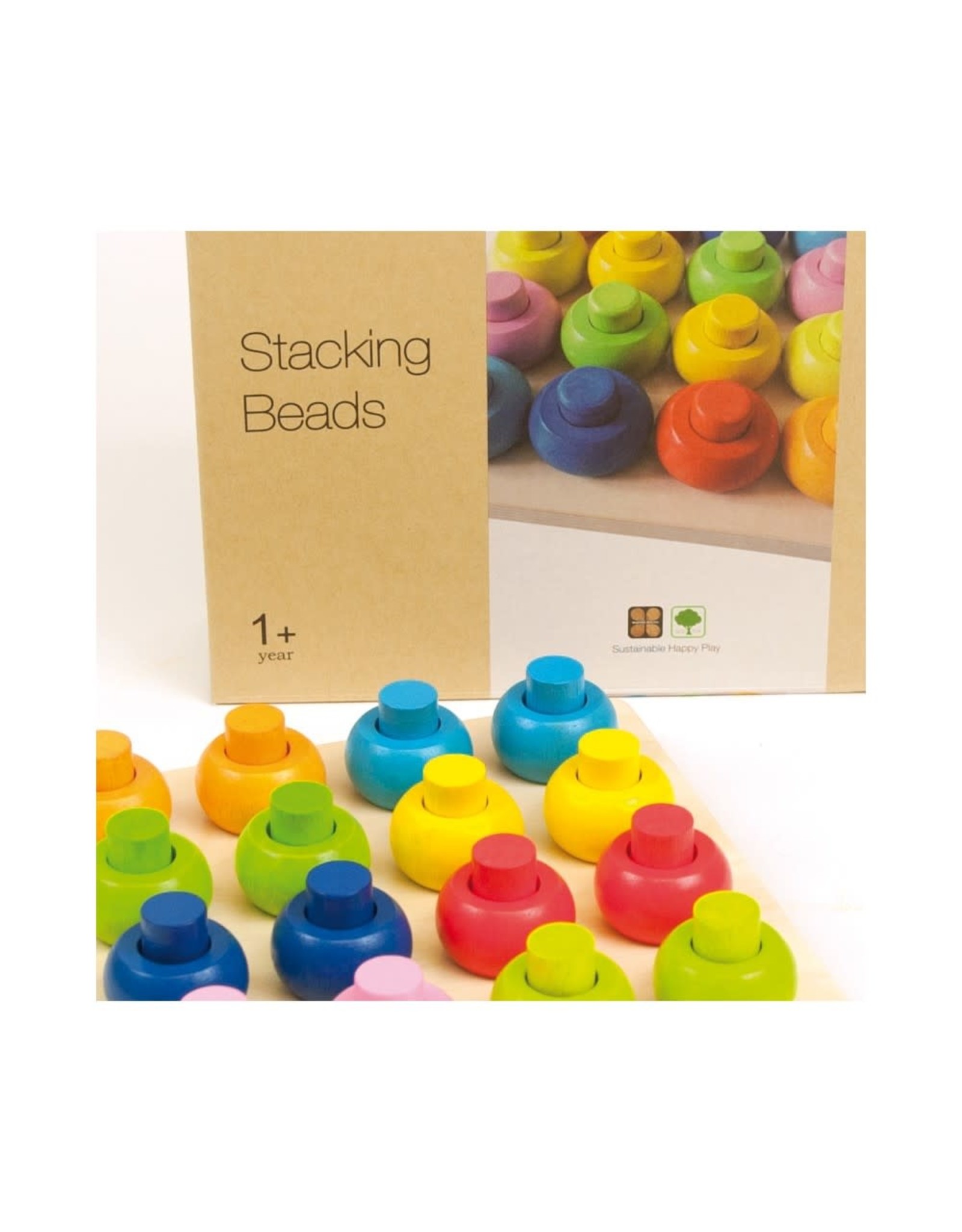 Andreu Toys Stacking Beads