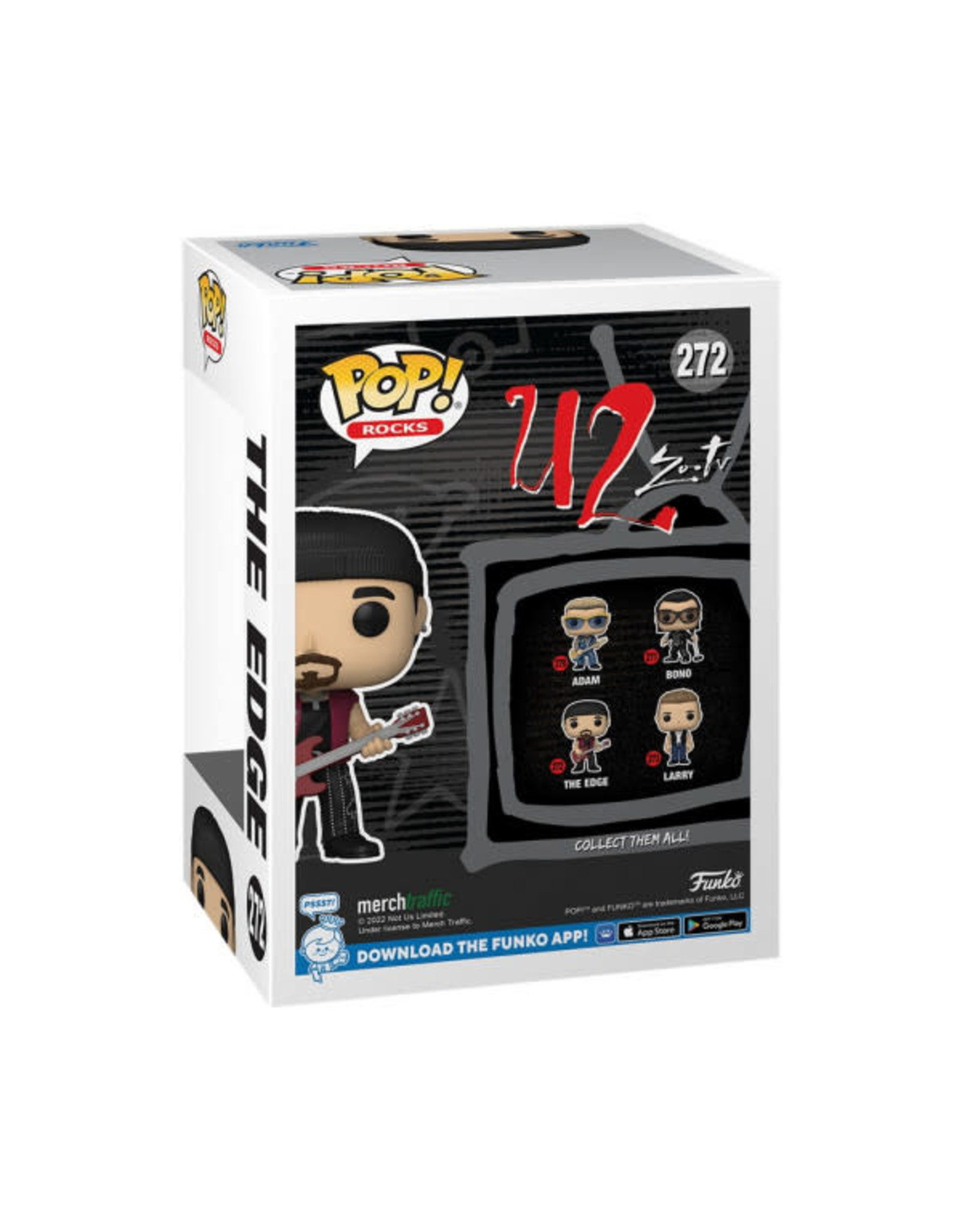 Funko Funko Pop! Rocks nr272 U2 - ZooTV - The Edge