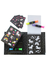 Tiger Tribe Neon Colouring Set Unicorns and Friends