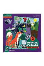 Mudpuppy Magnetic Puzzles Forest Night & Day