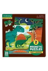 Mudpuppy Magnetic Puzzles Mighty Dinosaurs