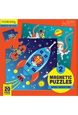 Mudpuppy Magnetic Puzzles Space Adventure