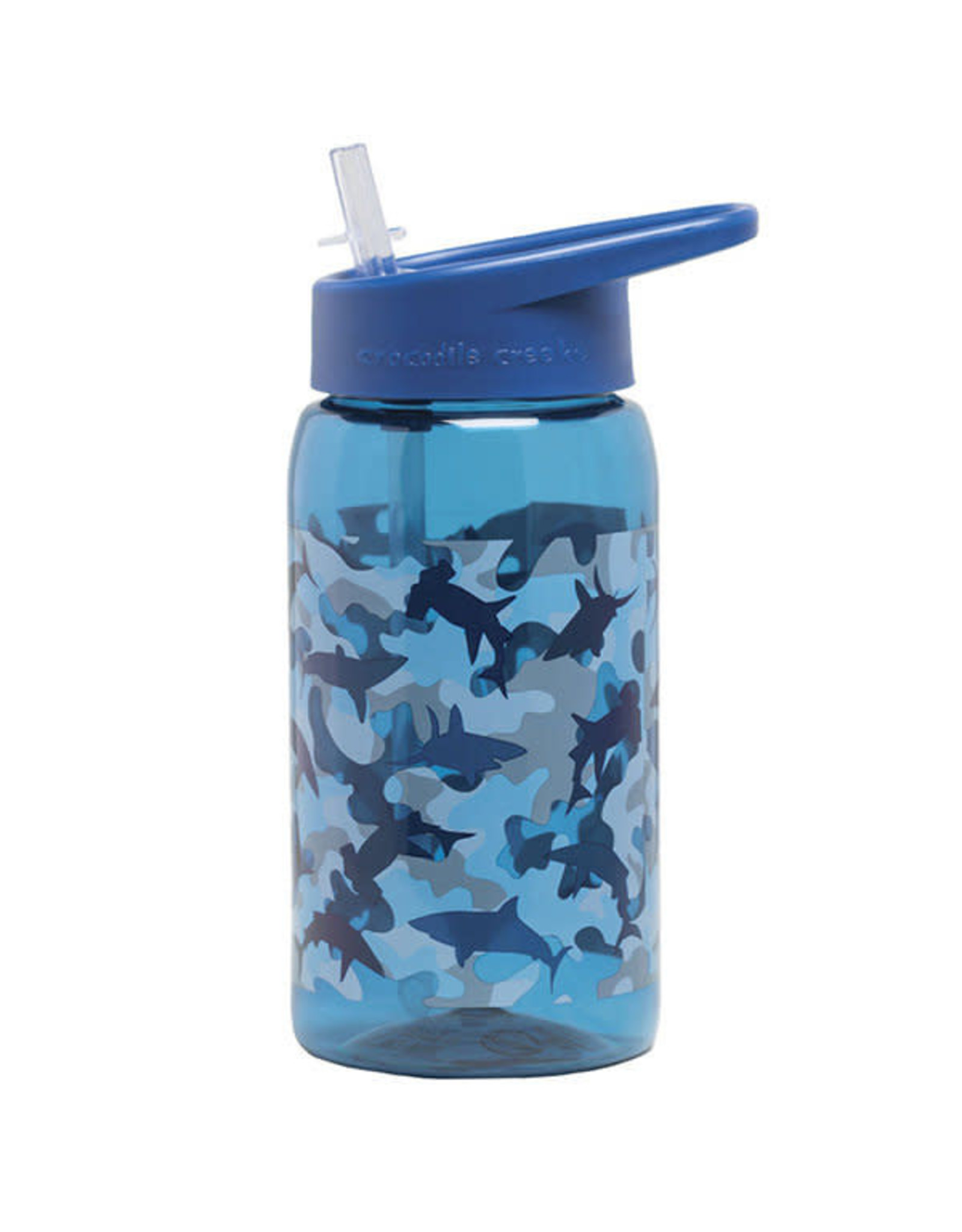 Crocodile Creek Tritan Bottle "Camo Shark"