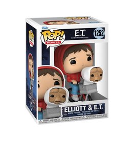 Funko Funko Pop! Movies nr1252 Elliot with E.T. in Bike Basket
