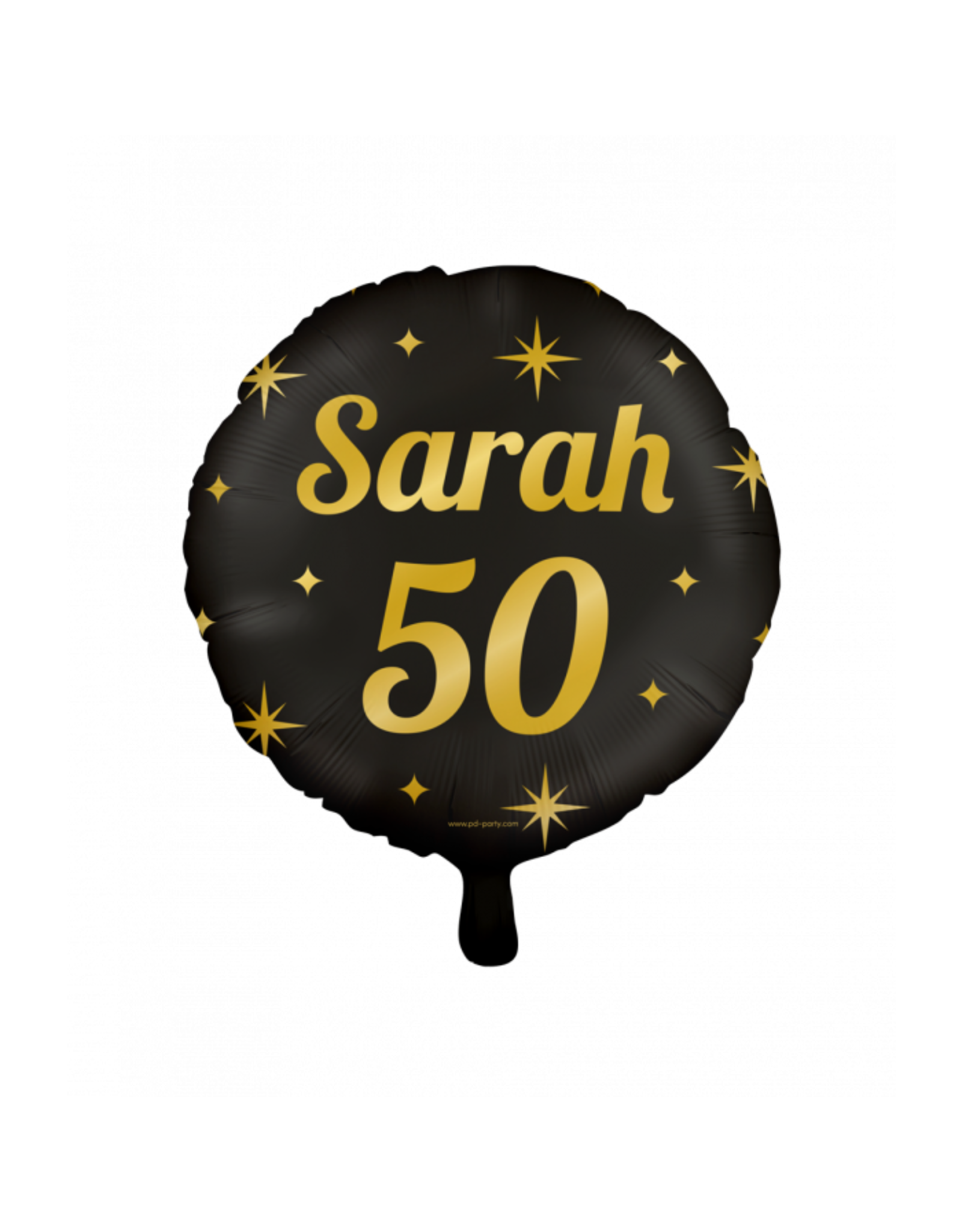 Party Foil Balloon - 50 Sarah