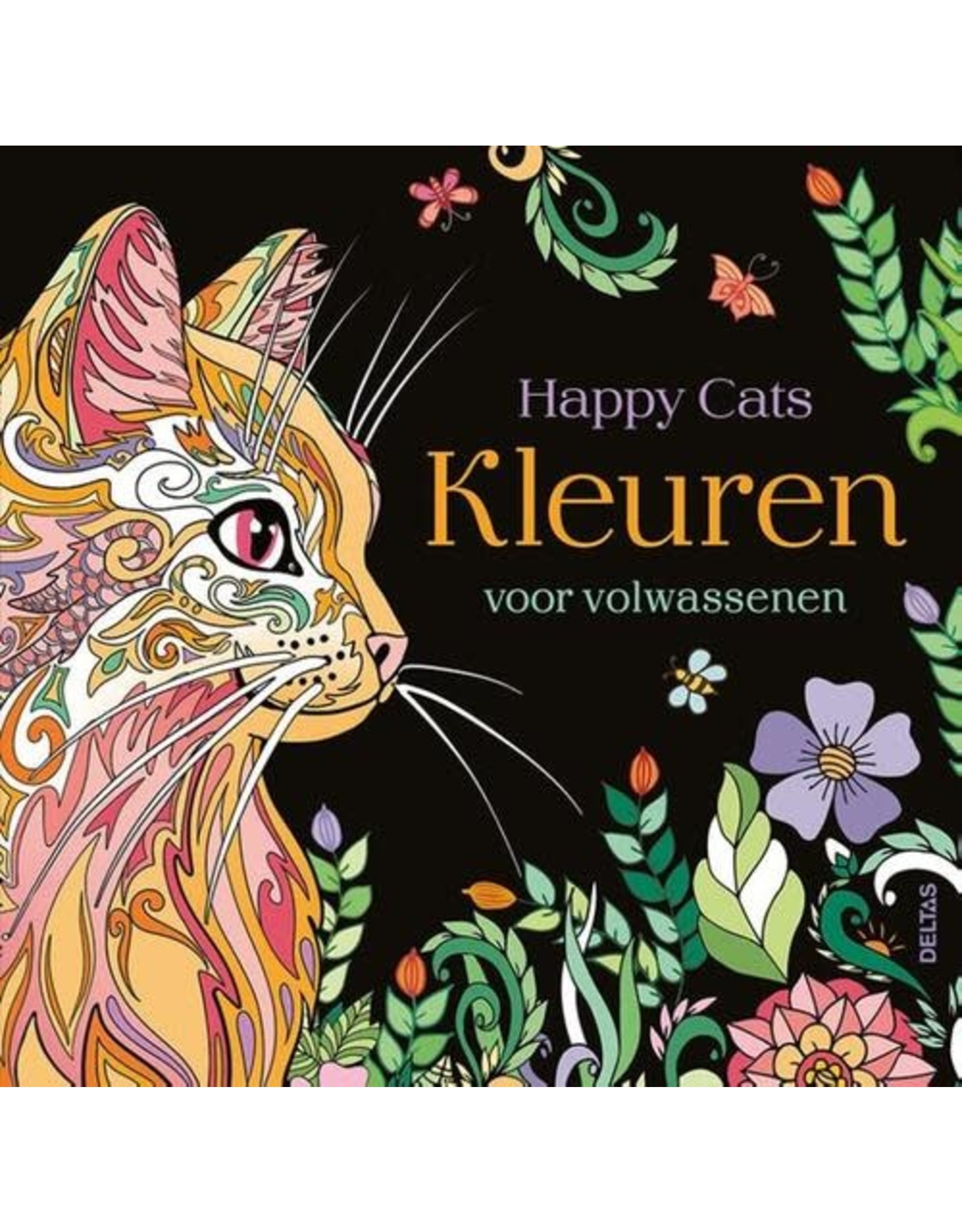 Deltas Kleuren voor Volwassenen “Happy Cats"
