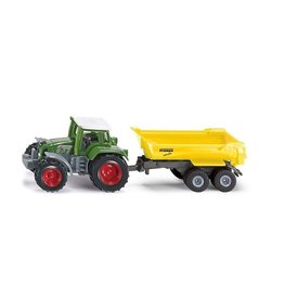 Siku Siku 1605 - Fendt met Trailer en Kiepbak