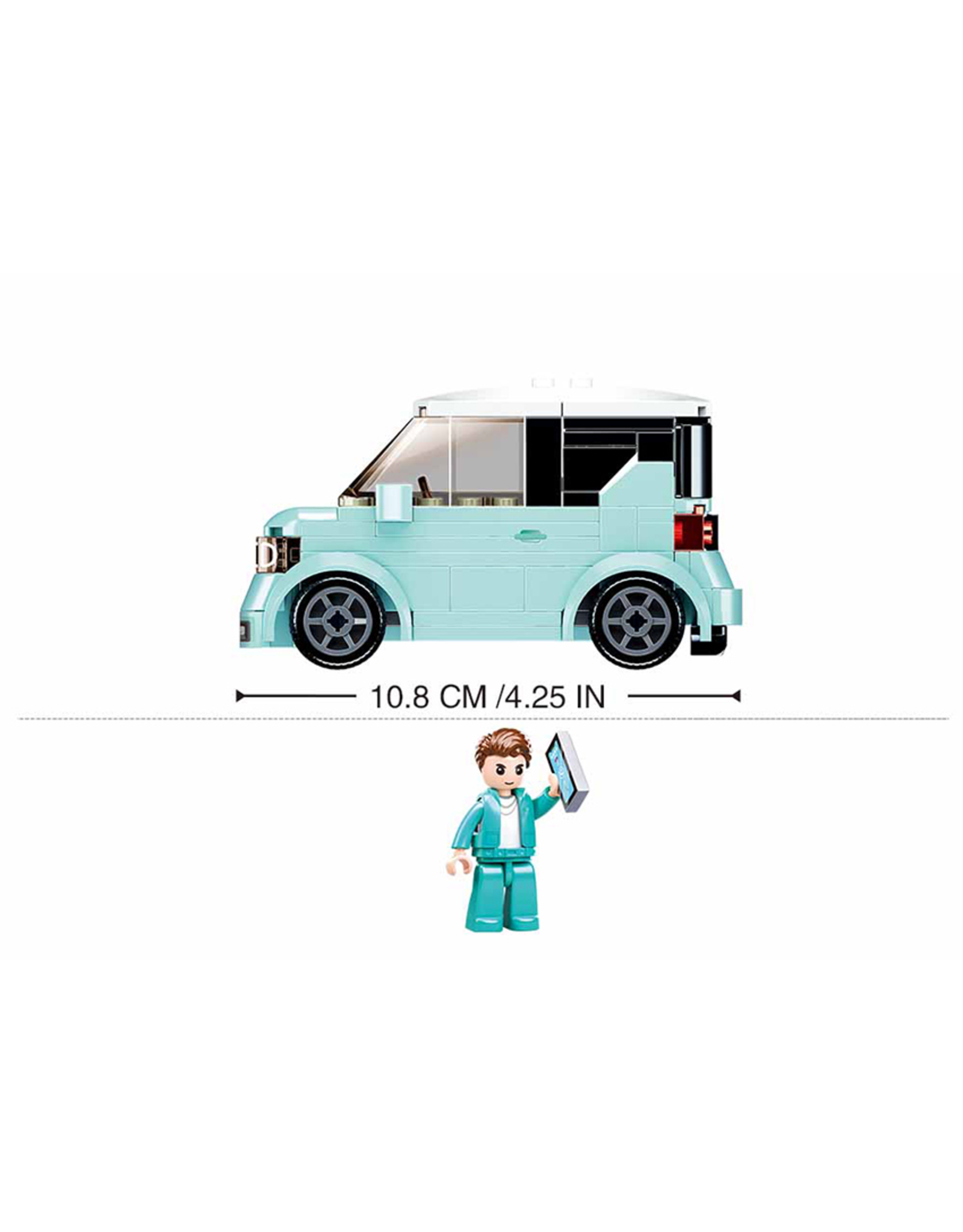 Sluban Sluban Girl's Dream - Groene Mini Auto