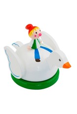 Muziekdoosje Kind op Gans