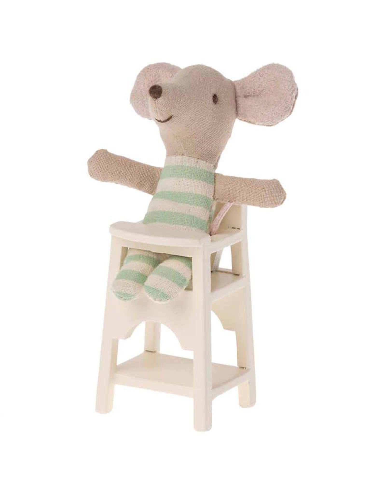 Maileg High Chair Mouse - Off white