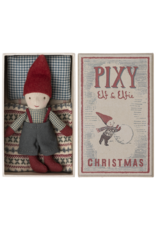 Maileg Pixy Elf in Matchbox