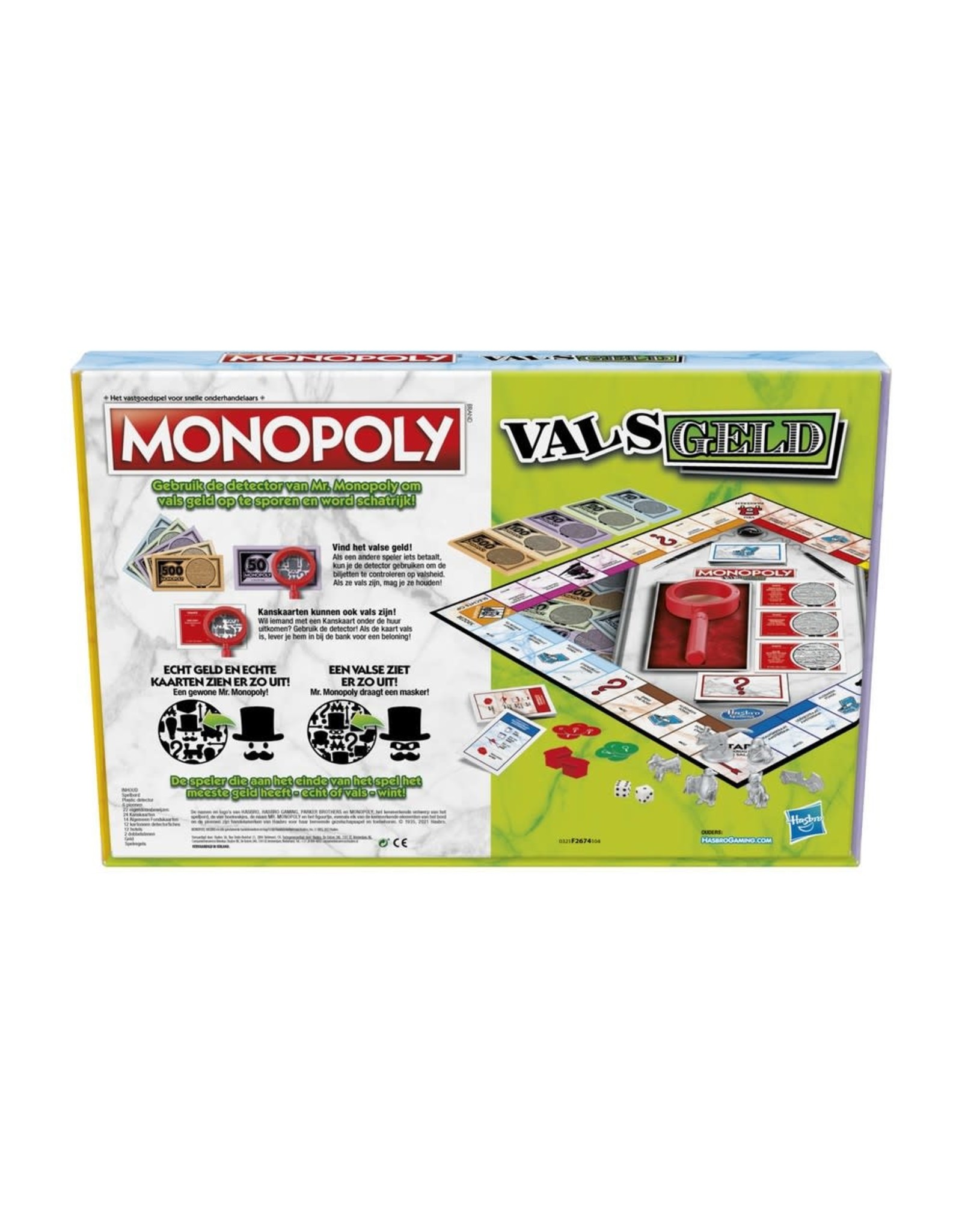 Hasbro Monopoly Vals Geld