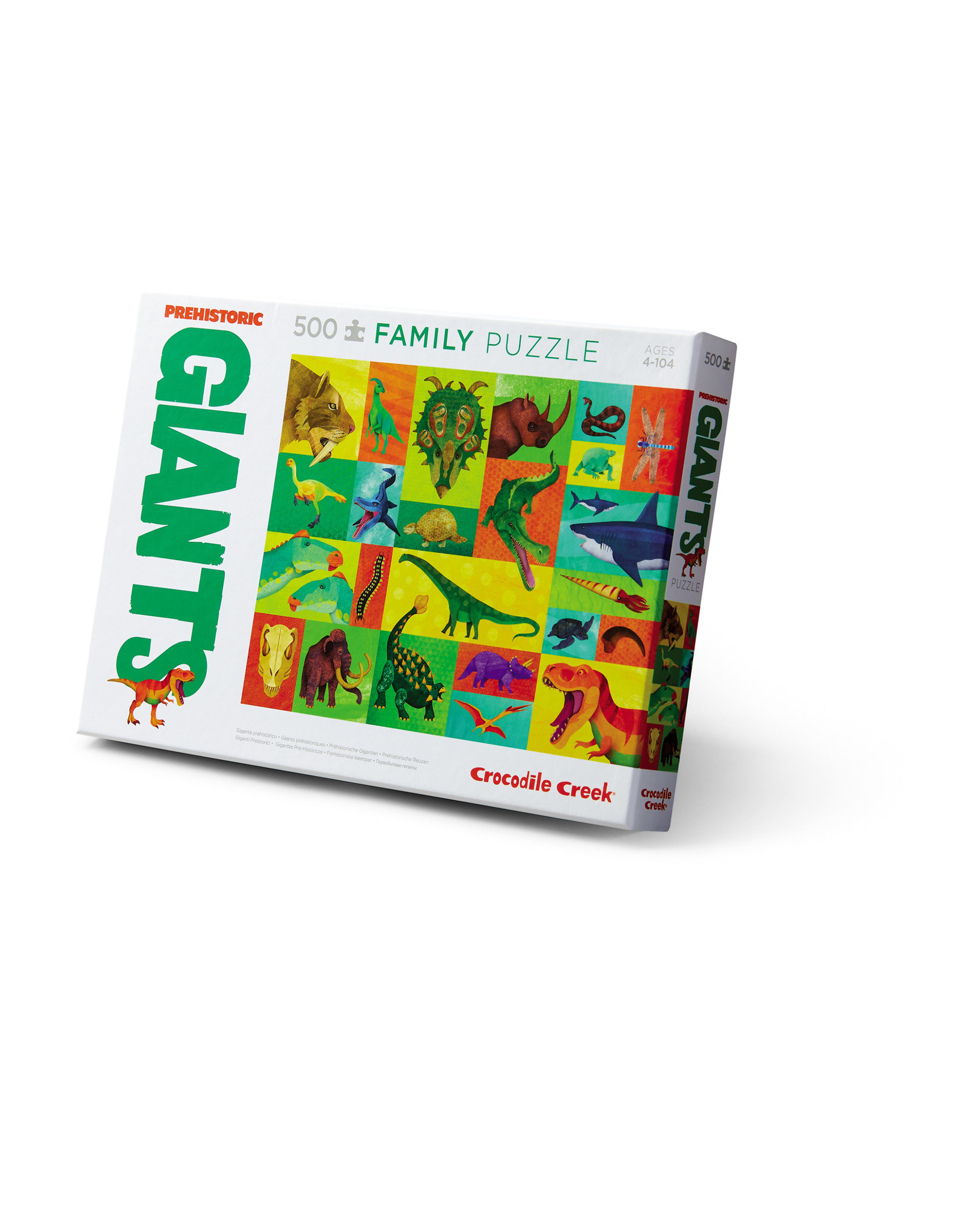 Crocodile Creek Giants Family Puzzle "Prehistoric"