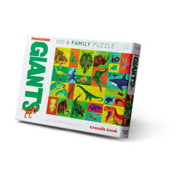 Crocodile Creek Giants Family Puzzle "Prehistoric"