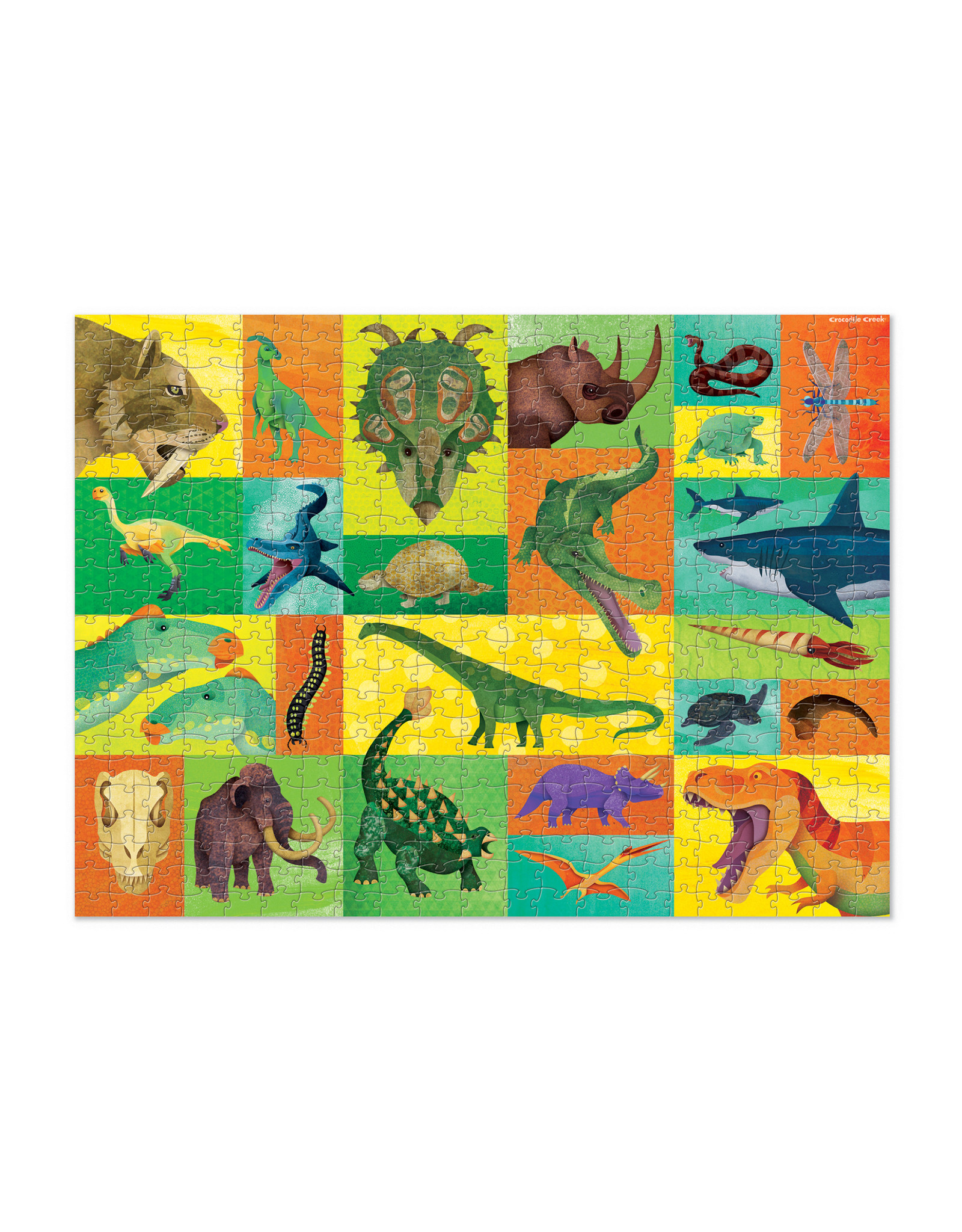 Crocodile Creek Giants Family Puzzle "Prehistoric"