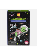 Tiger Tribe Colouring Set Dino’s in Space