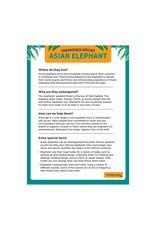 Mudpuppy Endangered Species Puzzle "Asian Elephants"