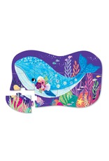 Crocodile Creek Mini Puzzel "Whale" Crocodile Creek