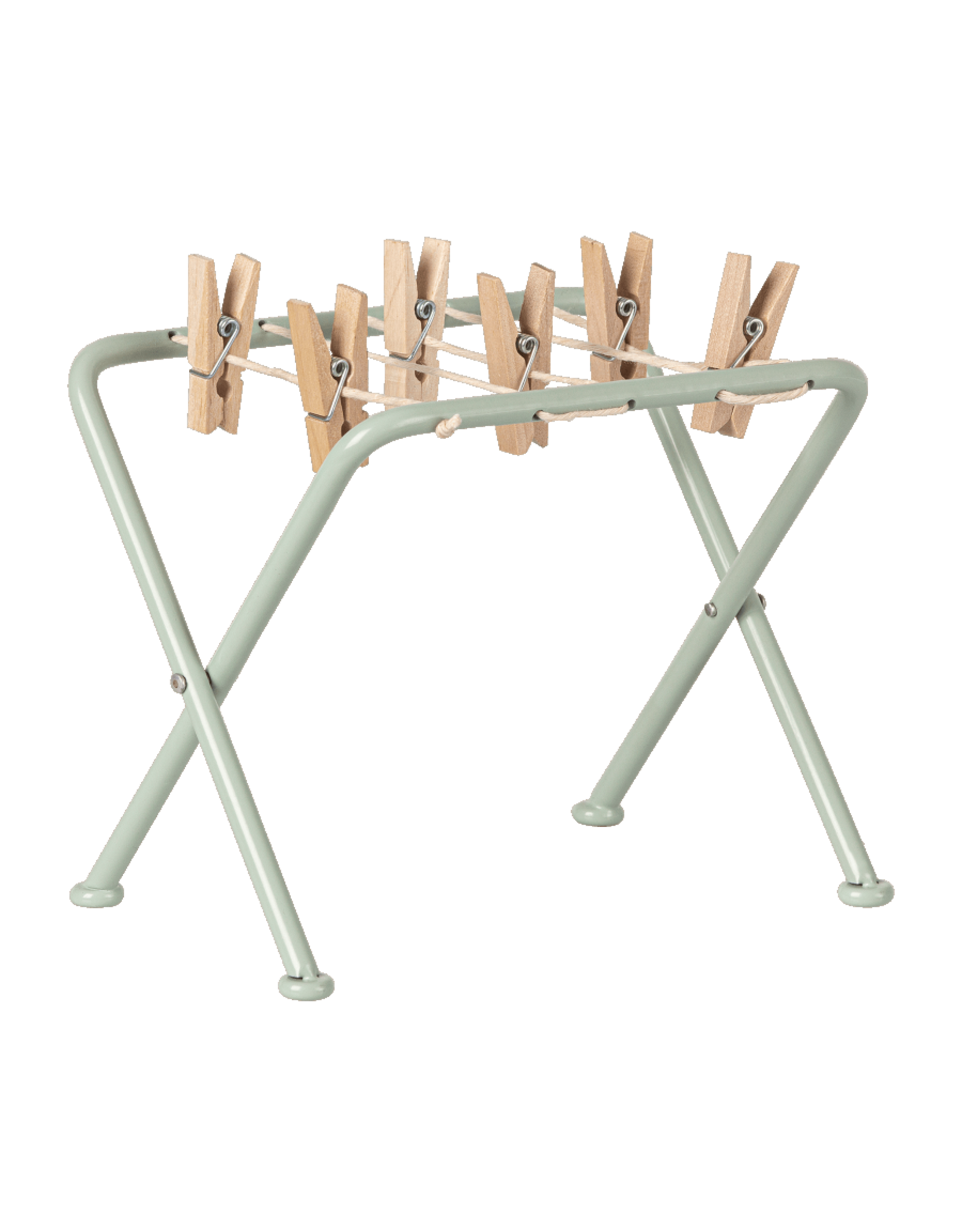 Maileg Miniature Drying Rack with Pegs