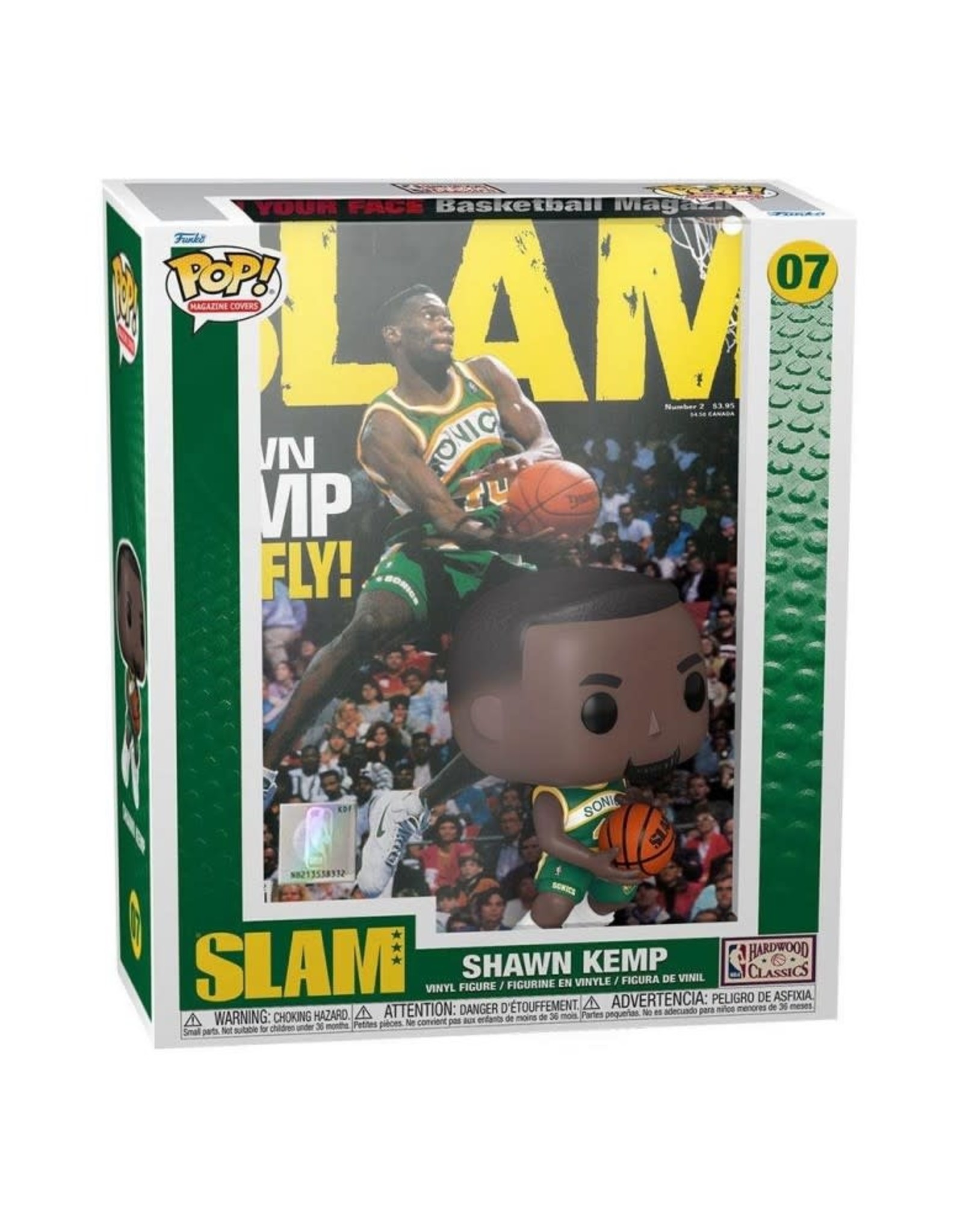 Funko Pop! Funko Pop! Magazine Cover nr07 SLAM - Shawn Kemp