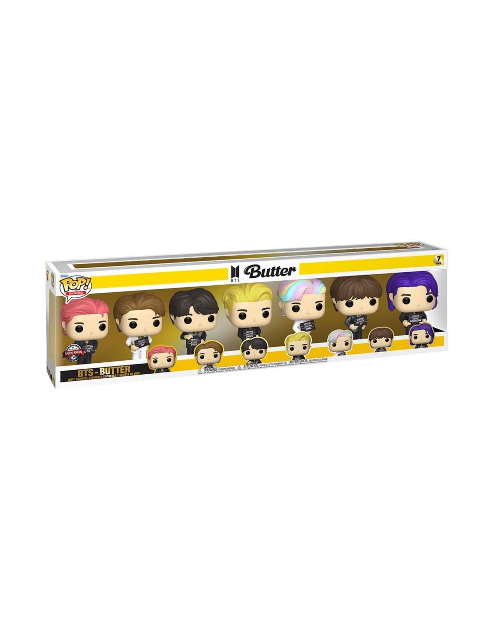 Funko Funko Pop! Rocks 7-pack - BTS Butter