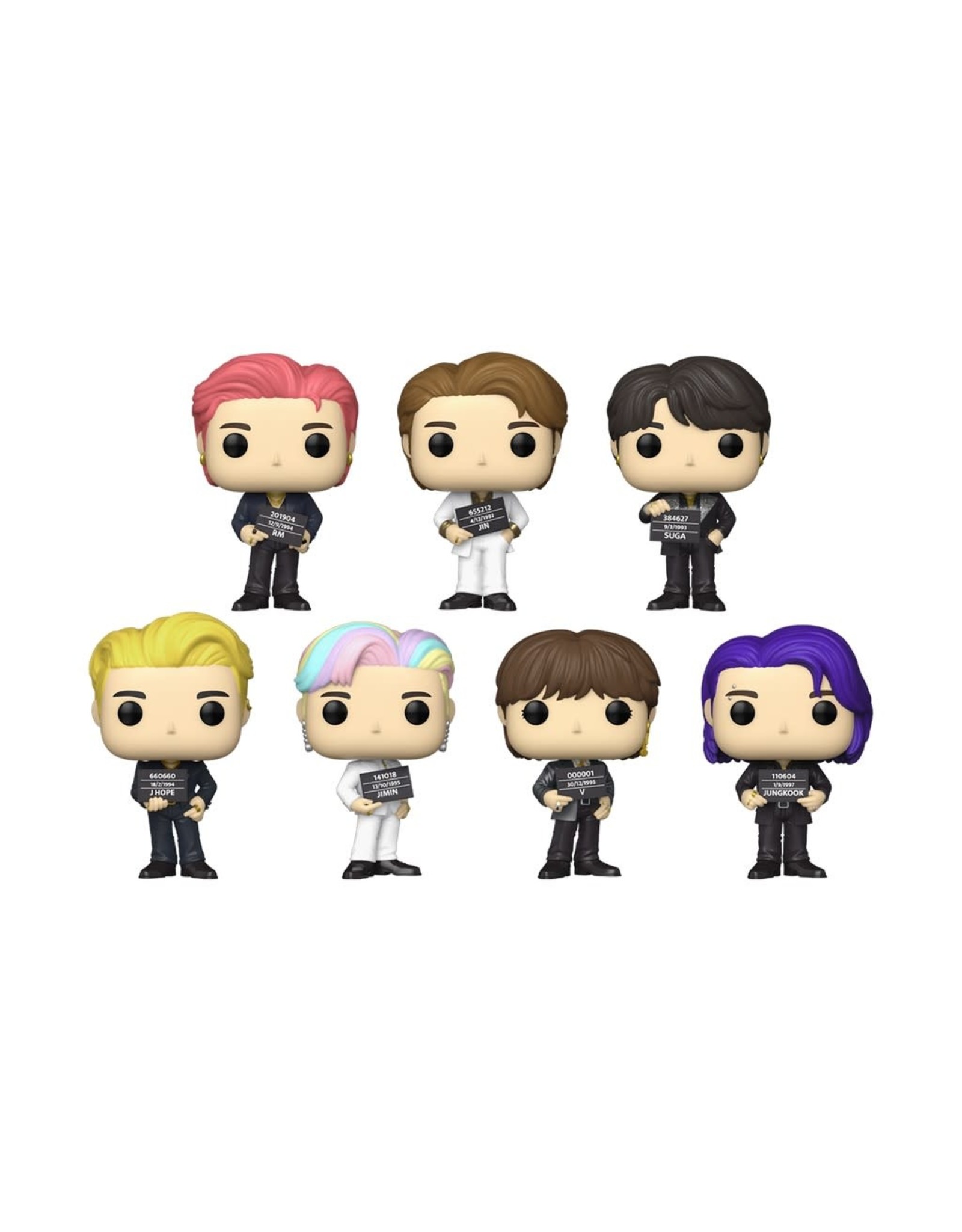 Funko Funko Pop! Rocks 7-pack - BTS Butter