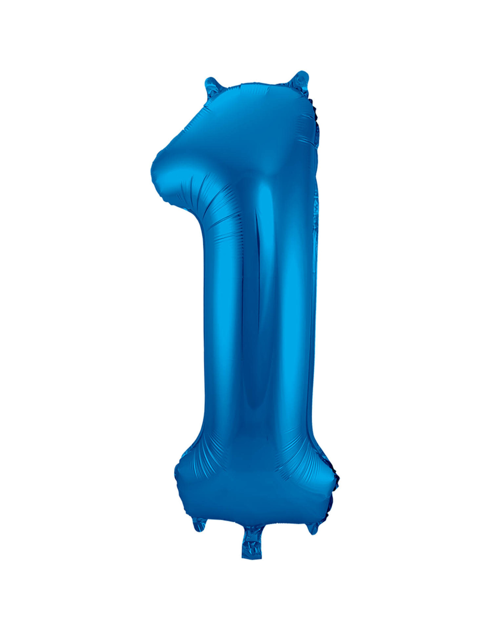 Number Foil Balloon Blue - Cijfer 1