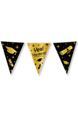 pd party Party Flags Foil - You did it!
