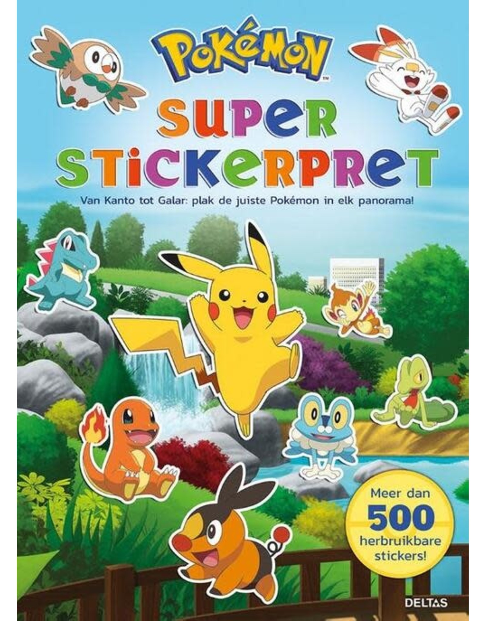 Deltas Pokemon Stickerpret