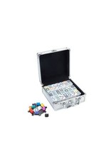 Longfield Games Domino Mexican Train Dubbel 12 in Alu Koffer