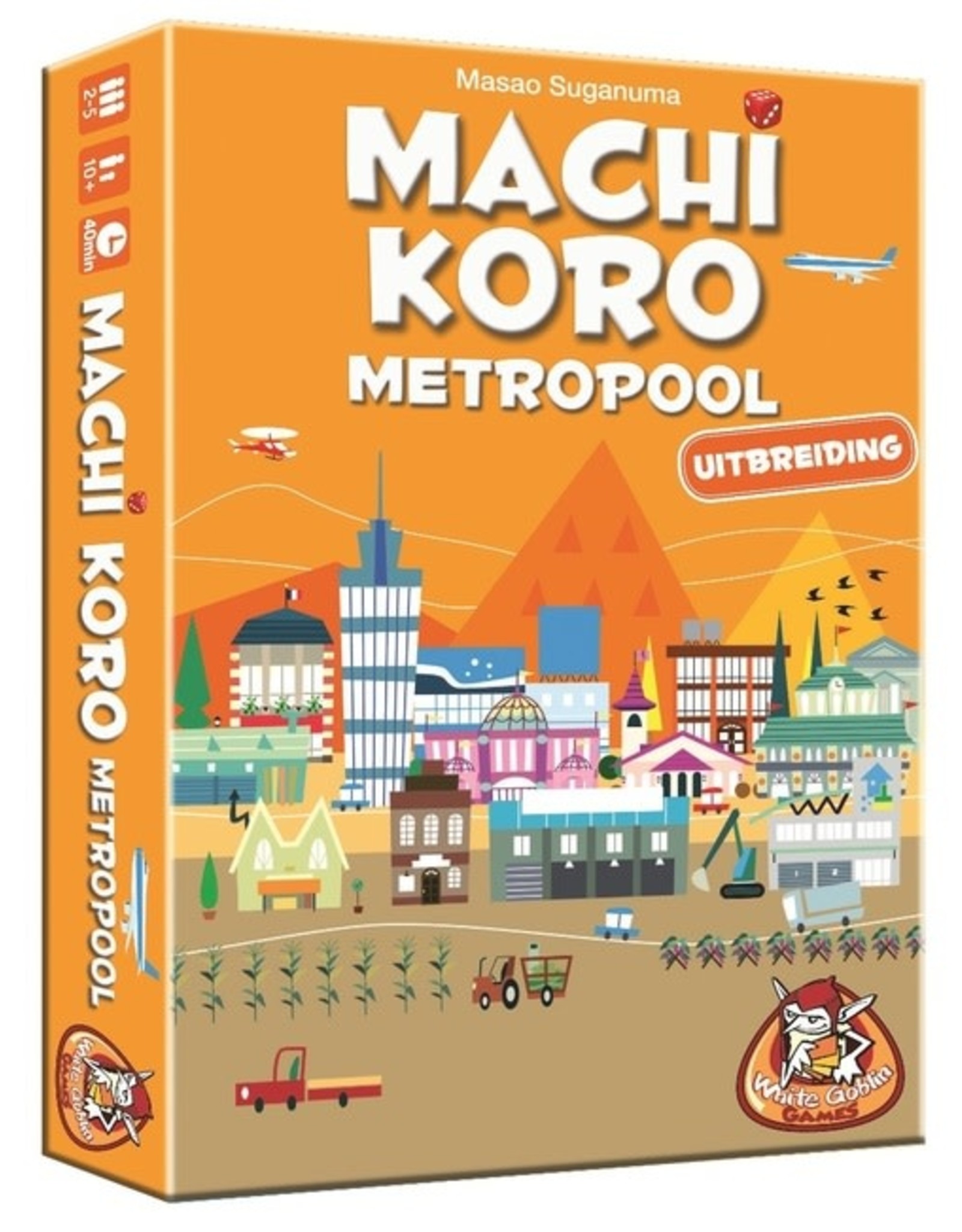 White Goblin Games Machi Koro Uitbreiding - Metropool