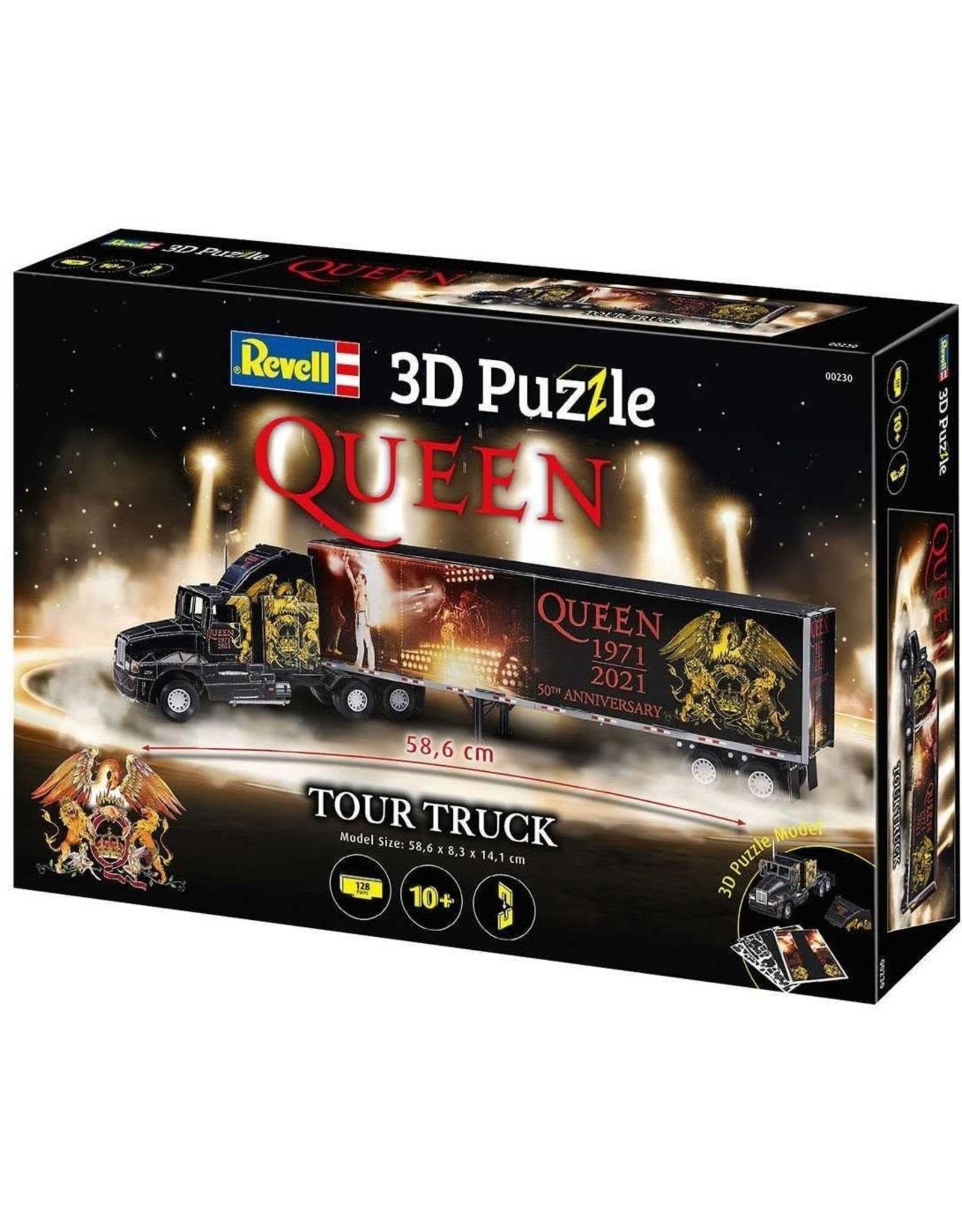 Revell 3D Puzzle Model Queen Tour Truck