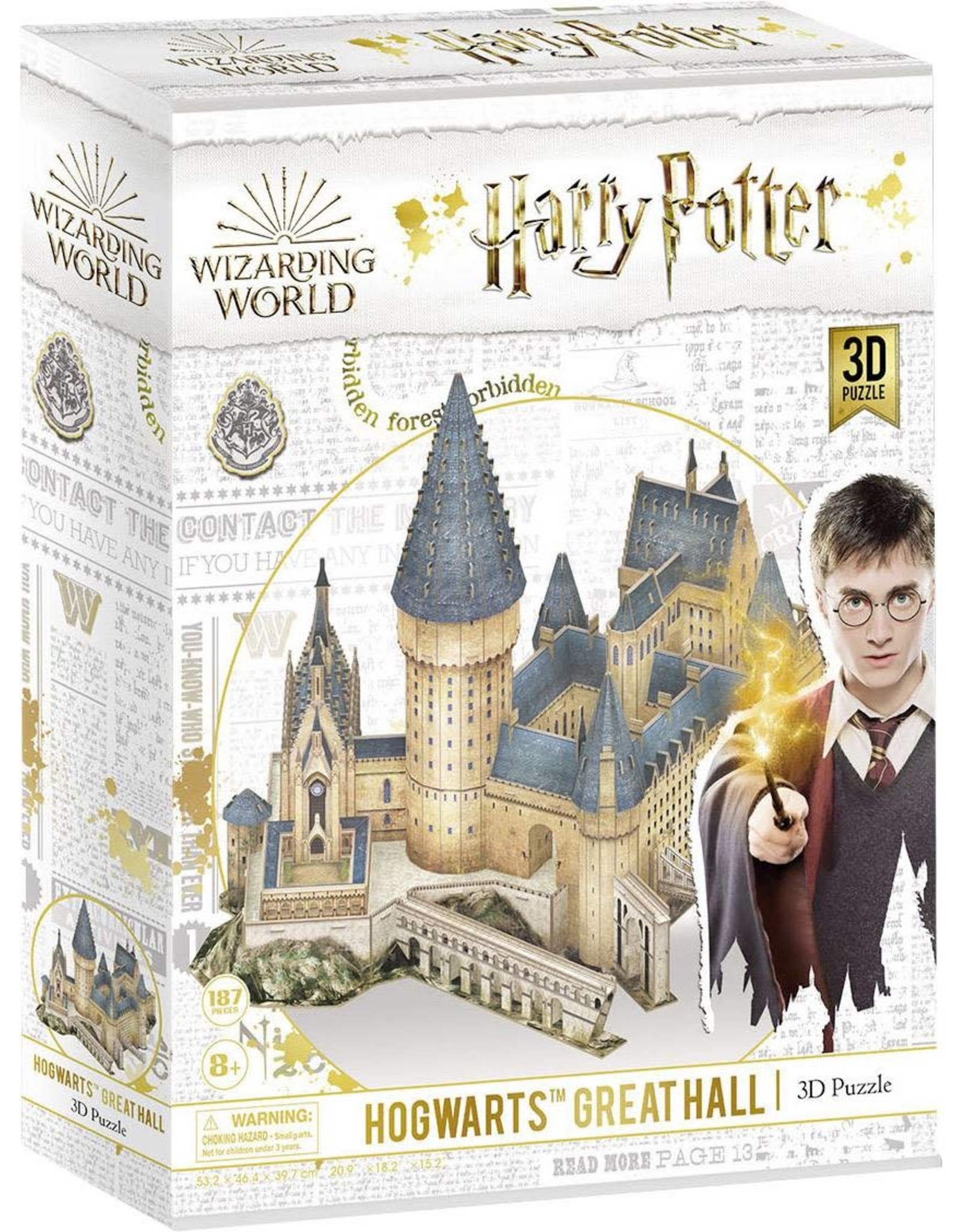 opgraven Gelijk Verplicht Harry Potter 3D Puzzel Hogwarts Great Hall - De Kadohoek
