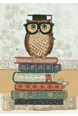 BugArt Amy's Cards (BugArt) "Book Owl"