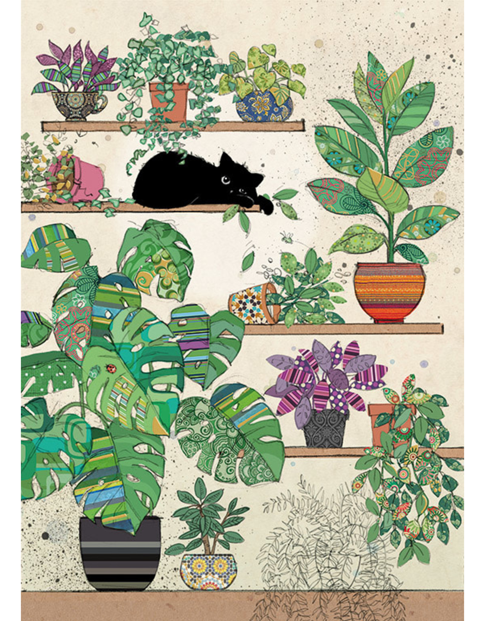 BugArt Black Ink (BugArt) "Plants Kitty"