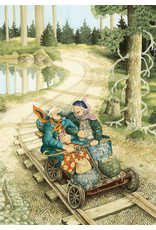 Set van 8 postkaarten Inge Löök "Aunties"