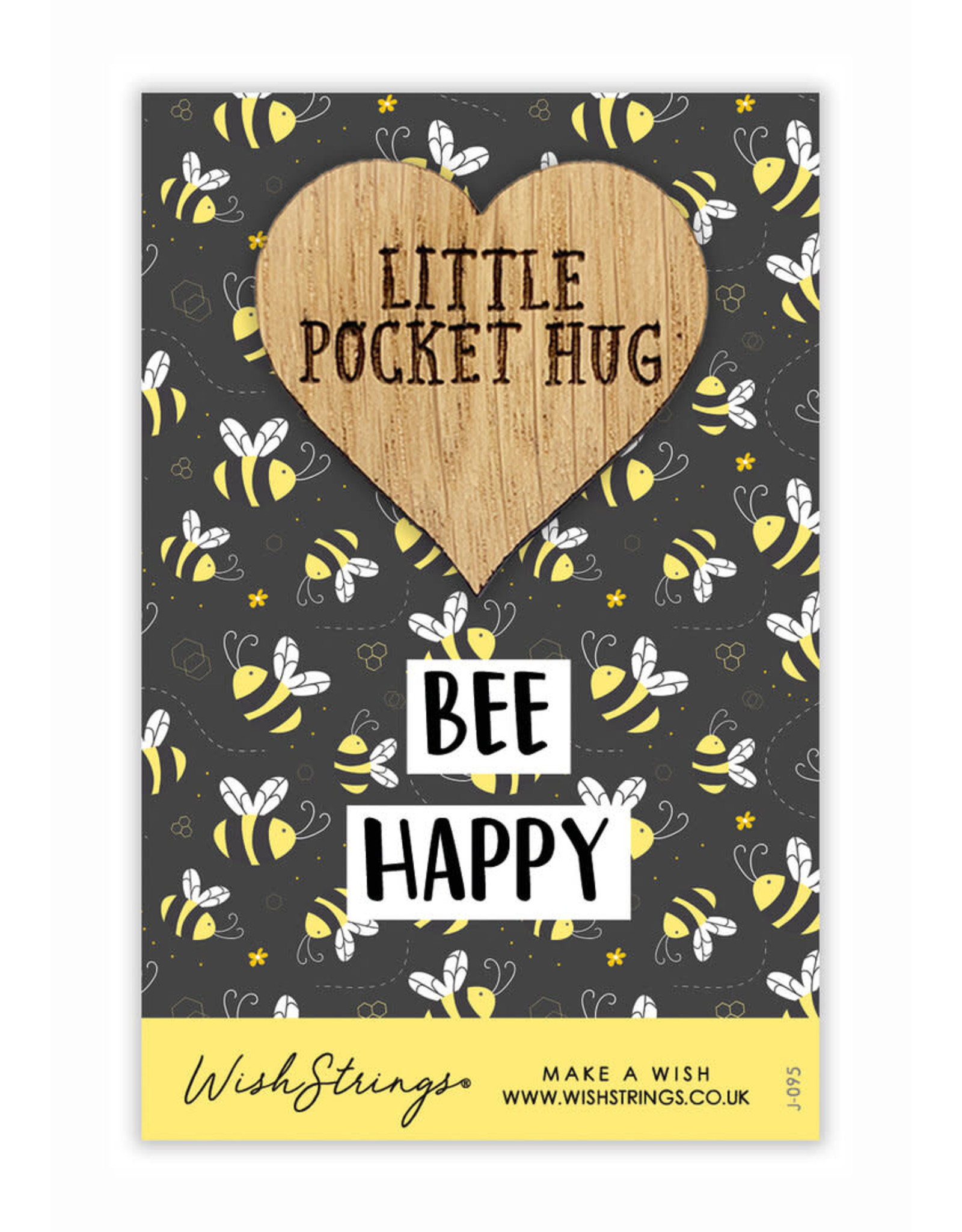 Little Pocket Hug “Bee happy”