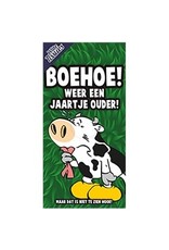 Tissues "Boehoe weer een jaartje ouder"