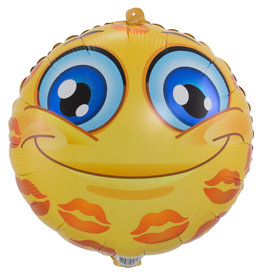 Emoticon Lips Love Folie Ballon