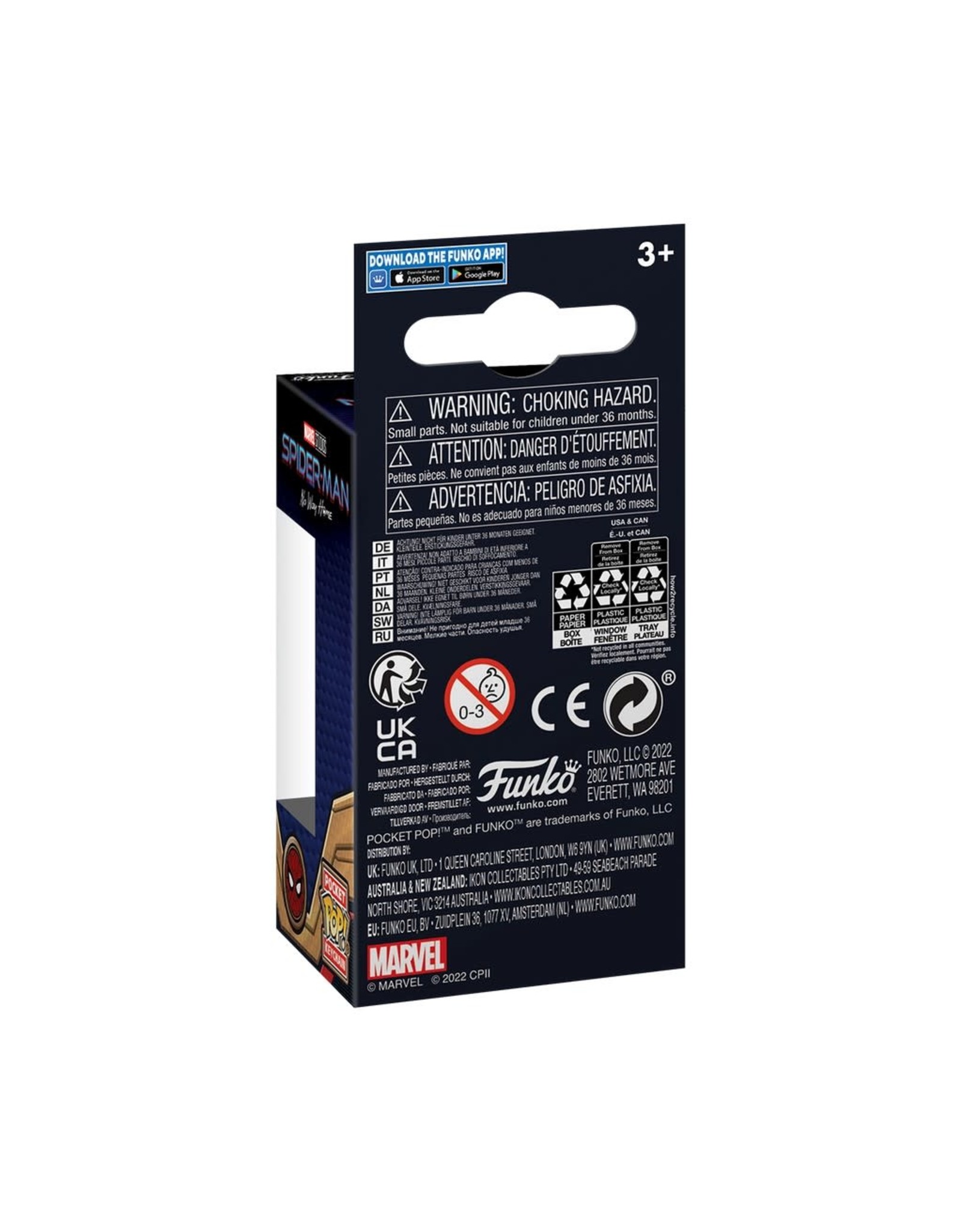 Funko Funko Pocket Pop! Keychain Spider-Man