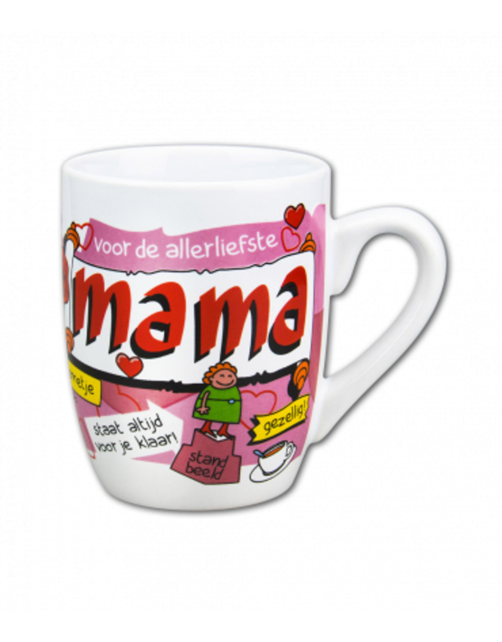 pd party Cartoonmok Allerliefste Mama