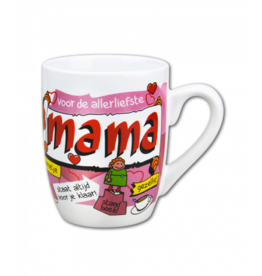 pd party Cartoonmok Allerliefste Mama