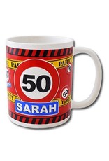 Verkeersbord Mok - 50 Sarah