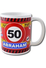 Verkeersbord Mok - 50 Abraham