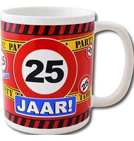 pd party Verkeersbord Mok - 25