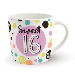 Verjaardag Mok "Sweet 16"