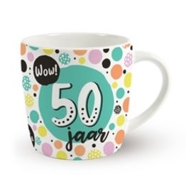 Verjaardag Mok "50"