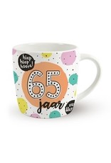 Verjaardag Mok "65”