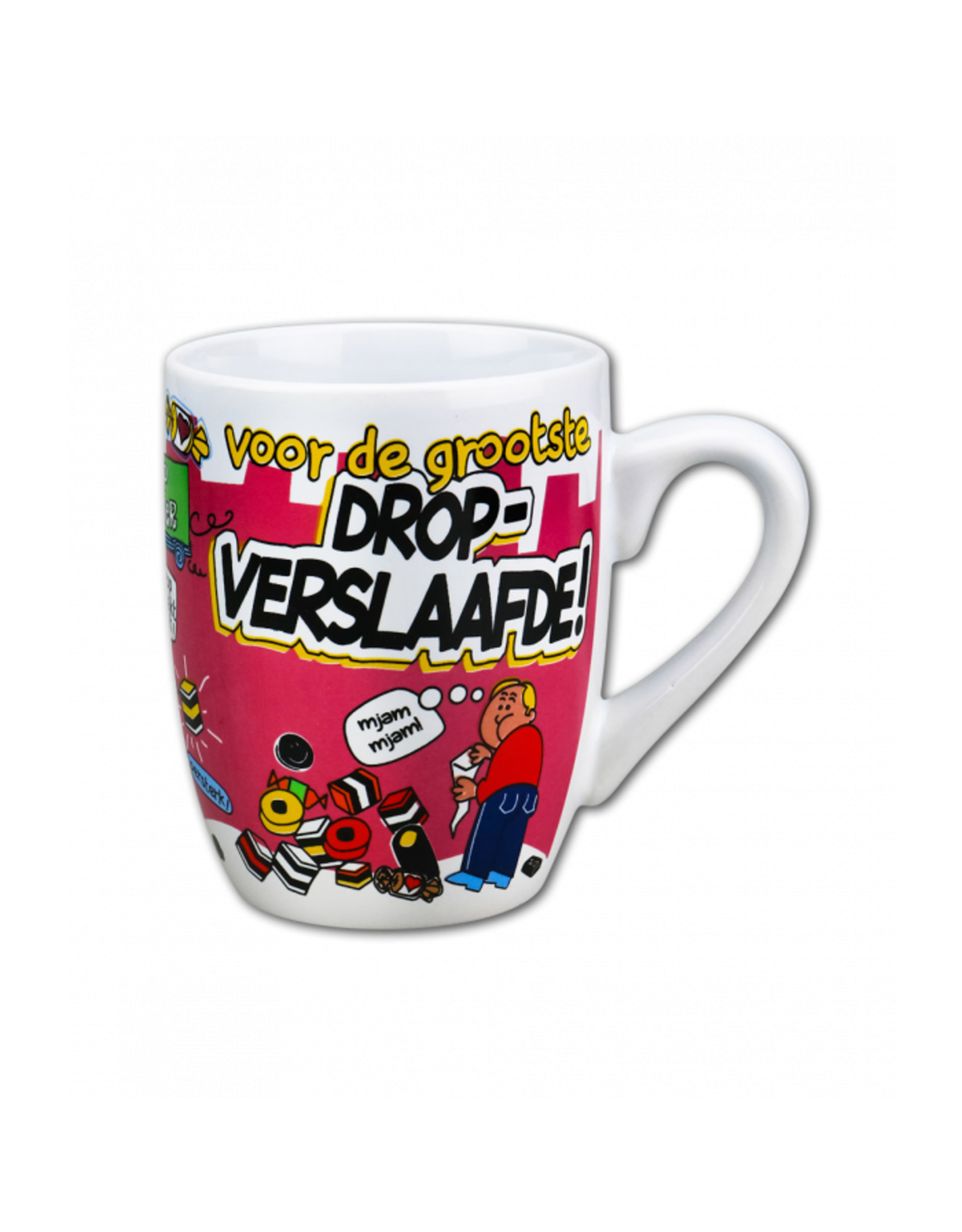 pd party Cartoonmok Dropverslaafde